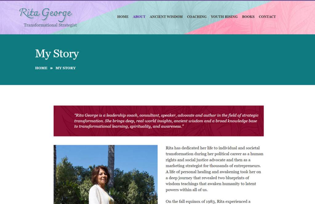 Rita George screen shot